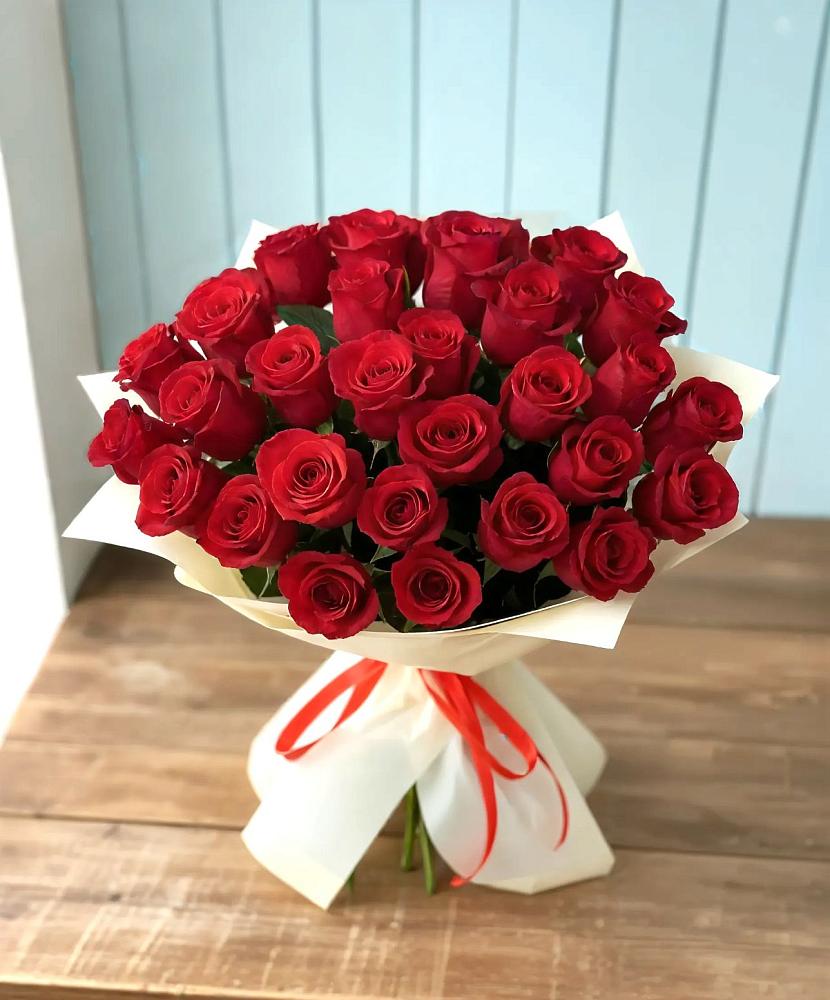 Букет 29 Красных роз в Семено-Александровке