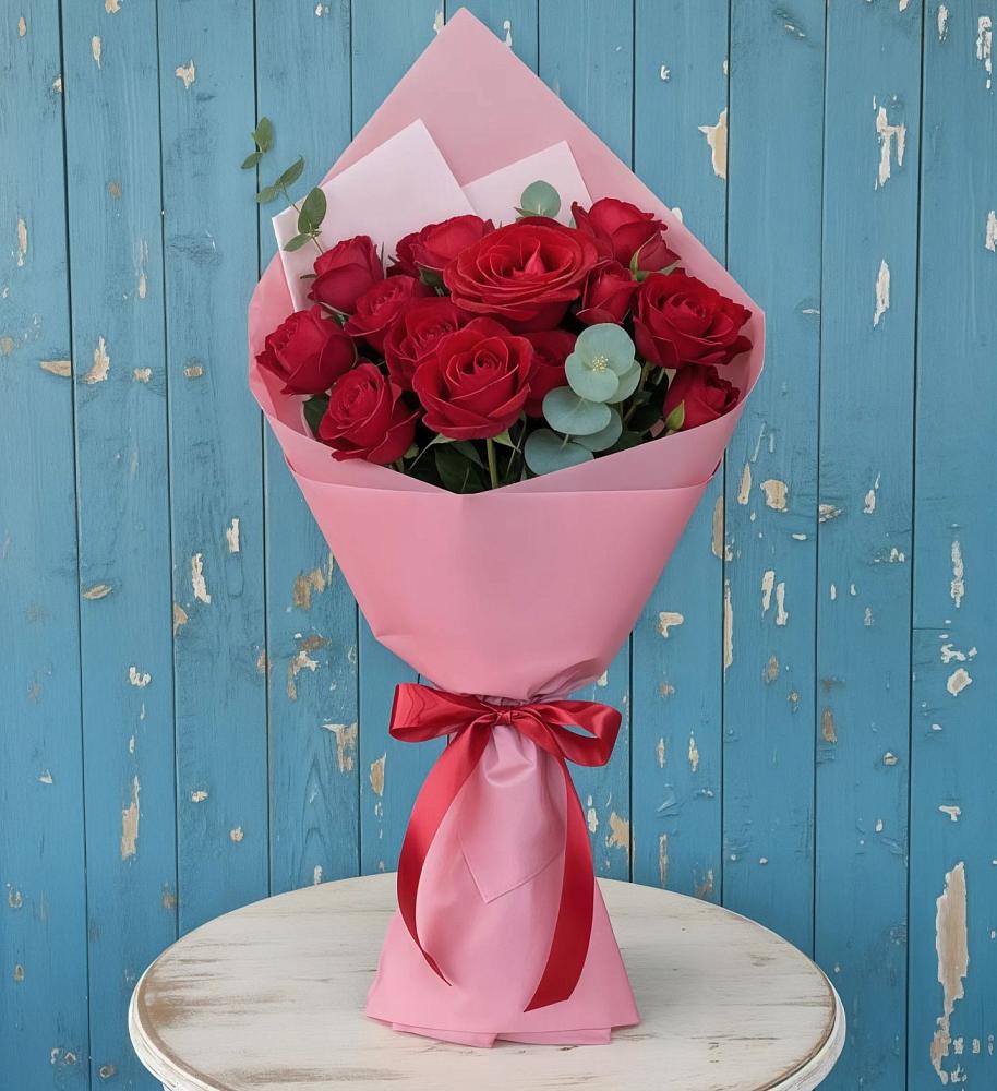 Букет цветов из: Розы в Семено-Александровке