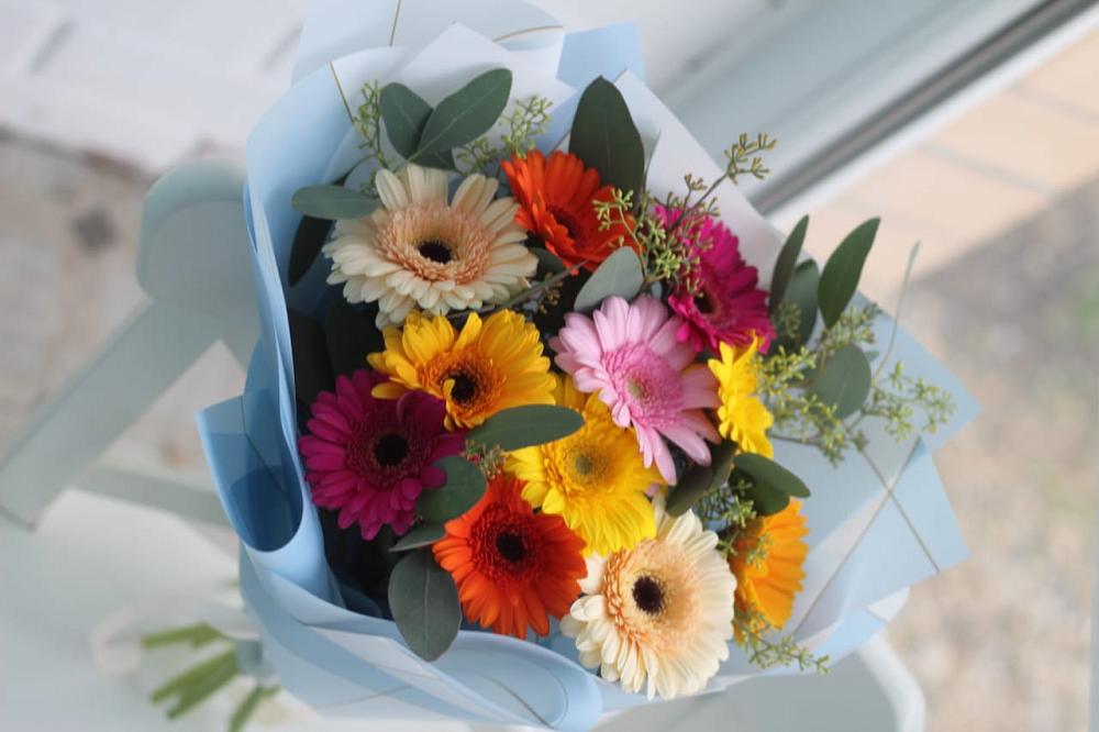 Букет цветов из: Герберы в Семено-Александровке