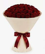 Букет 101 Бордовая роза Блэк Бакарра в Семено-Александровке