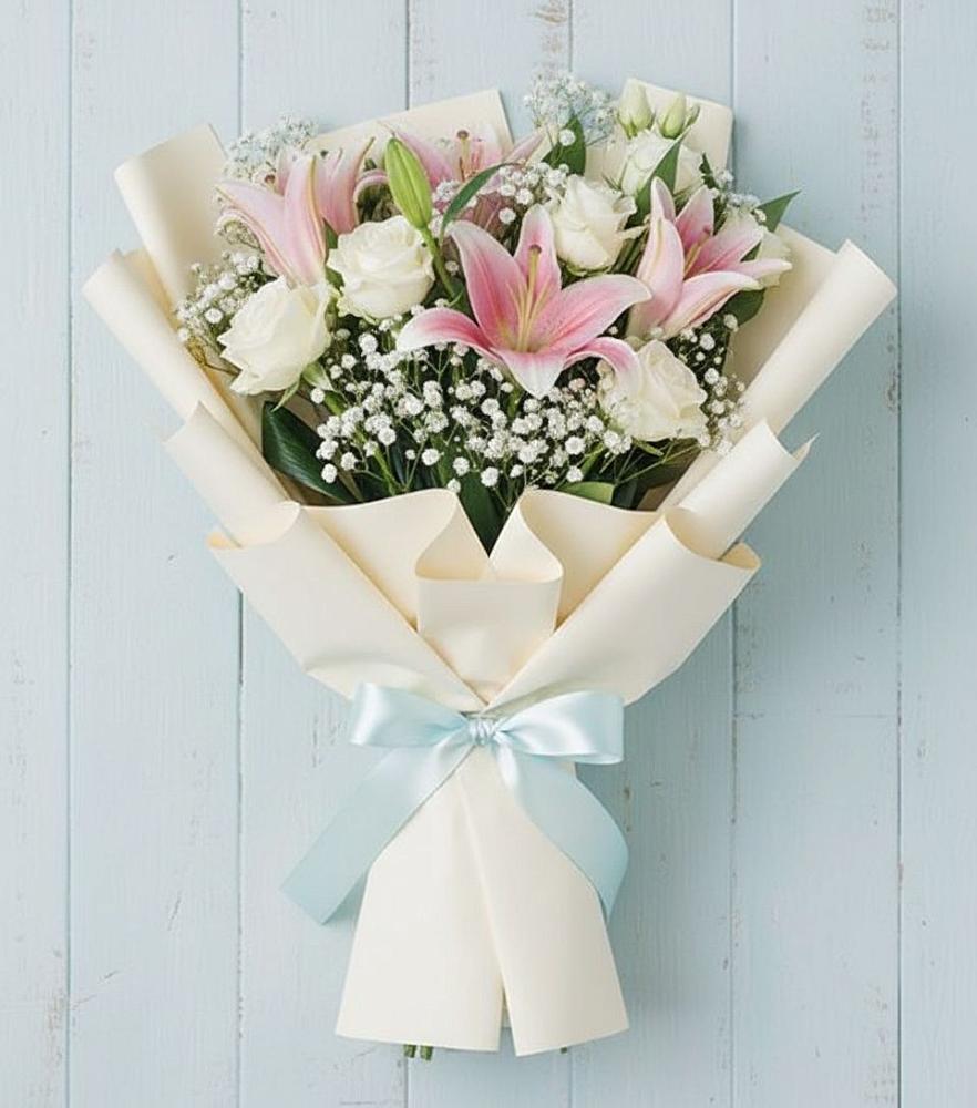 Букет цветов из: Лилии в Семено-Александровке