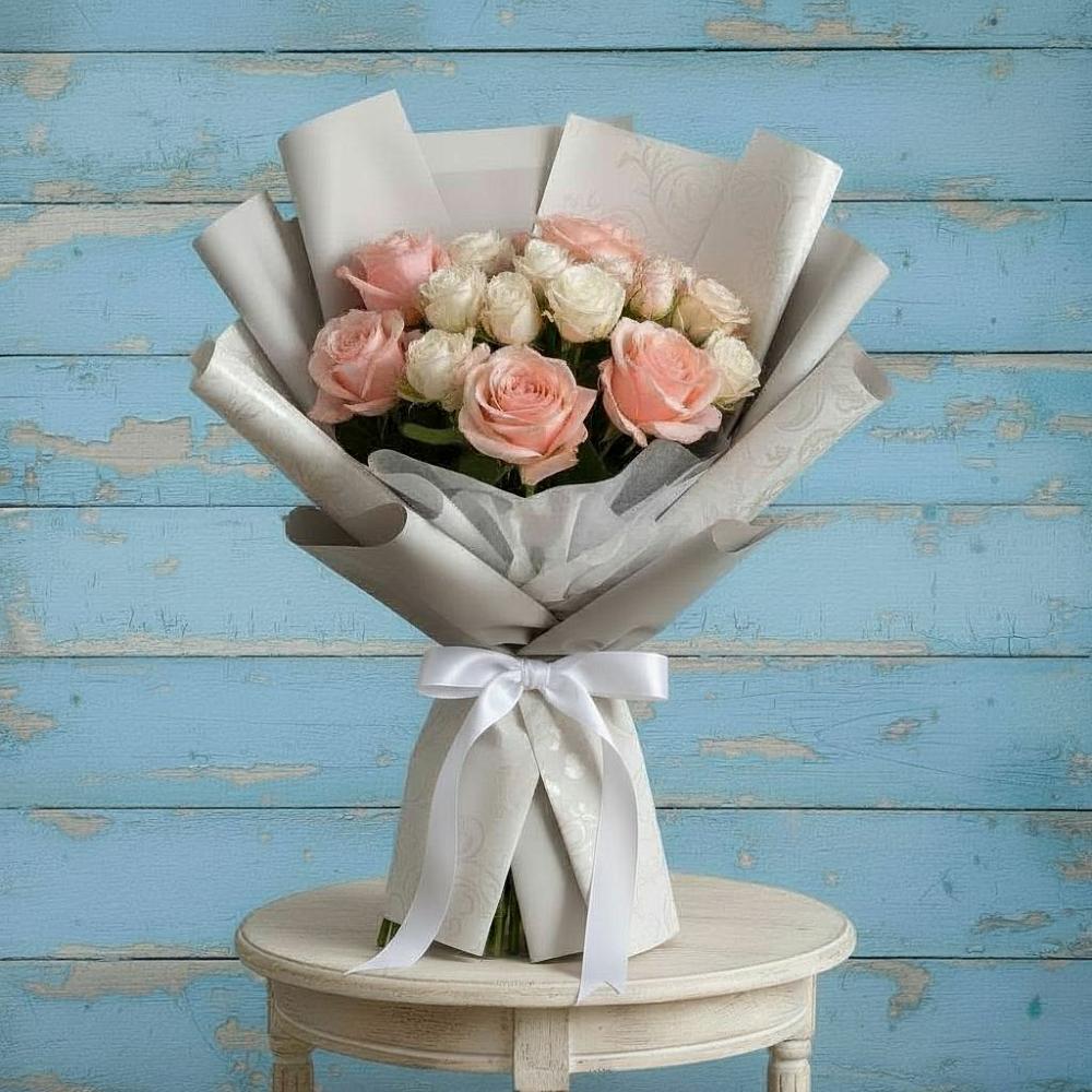 Букет цветов из: Розы в Семено-Александровке