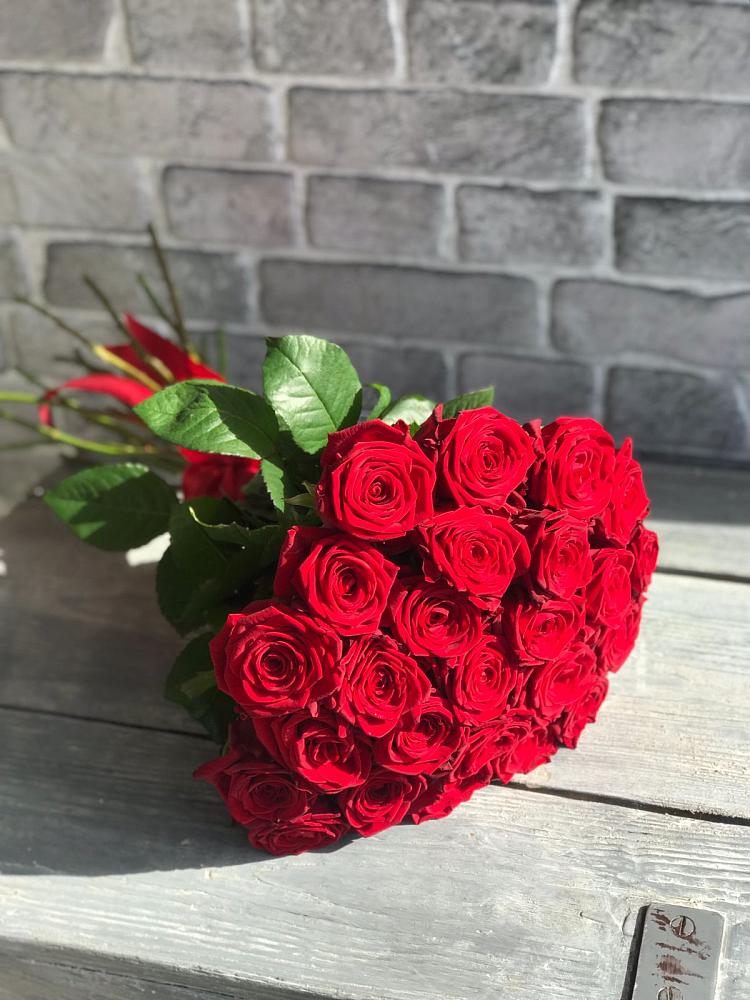 Букет Красные розы Фридом в Семено-Александровке
