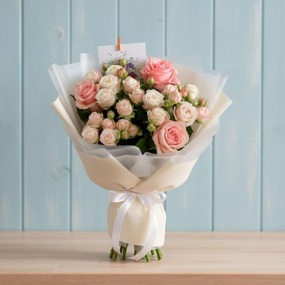 Букет цветов из: Розы в Семено-Александровке