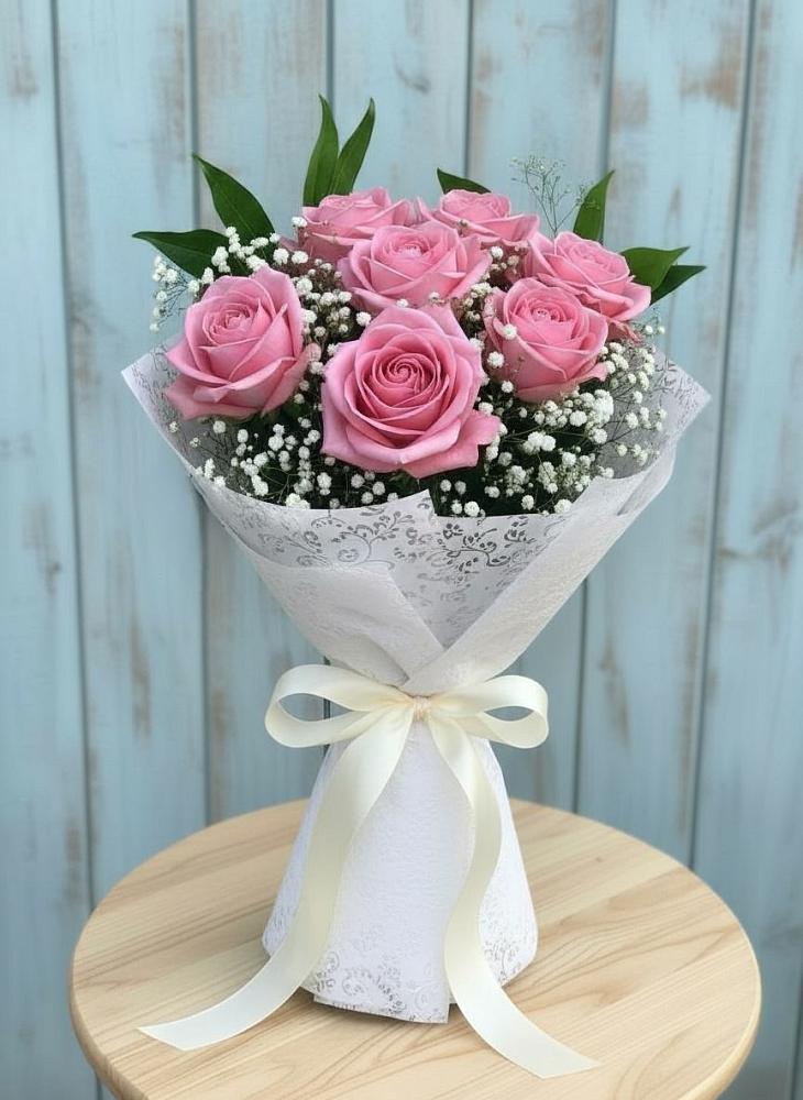 Букет цветов из: Розы в Семено-Александровке