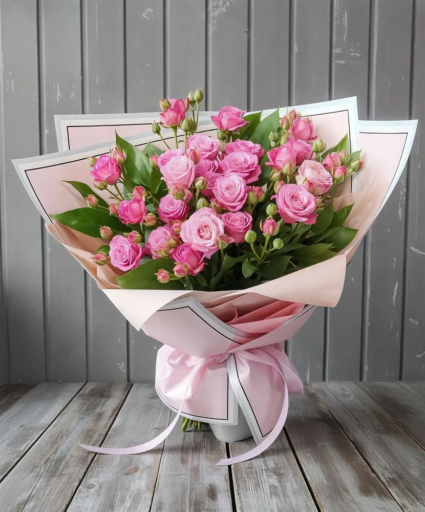 Букет Розовый кустик в Семено-Александровке