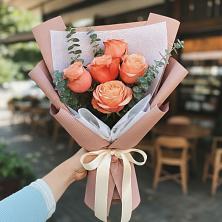 Букет цветов из:  Розы в Семено-Александровке