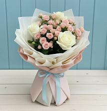 Букет цветов из:  Розы в Семено-Александровке