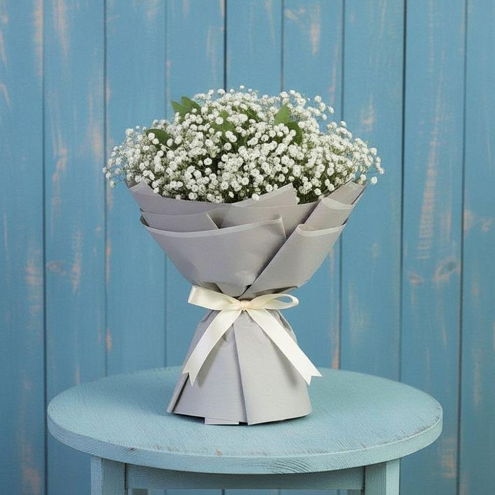 Букет цветов из: Гипсофила в Семено-Александровке