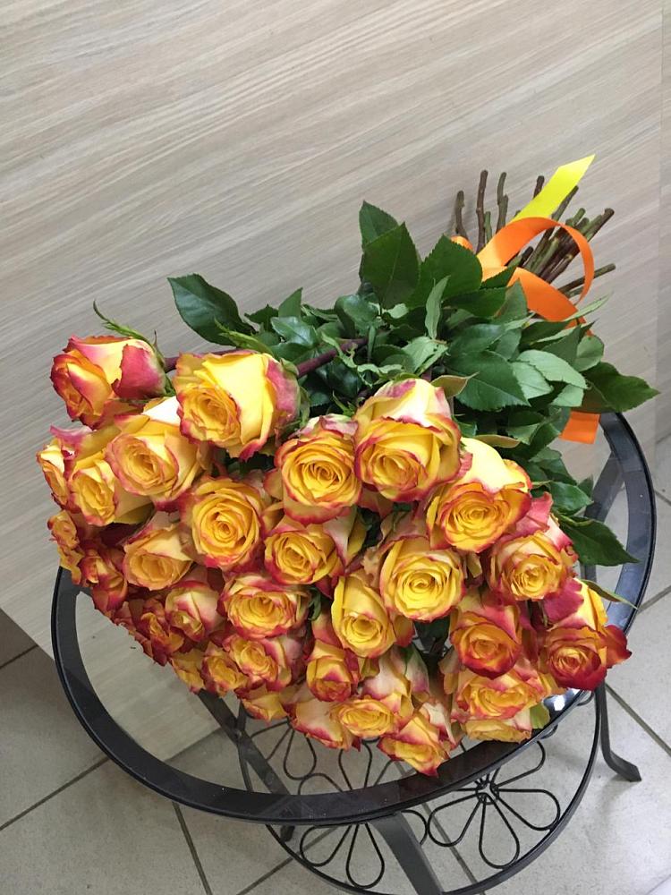 Букет Желтые розы в Семено-Александровке