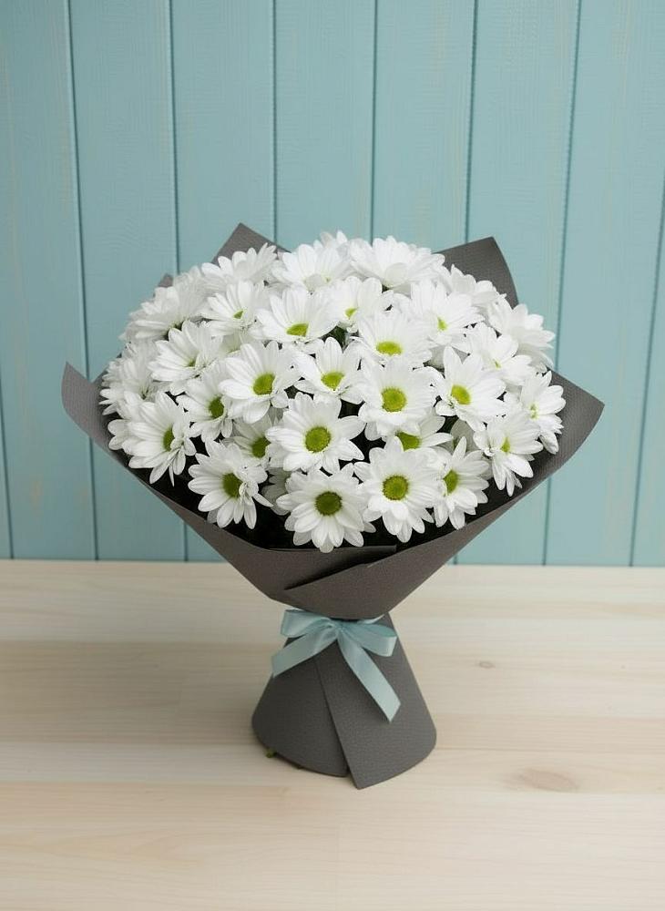 Букет цветов из: Хризантемы в Семено-Александровке