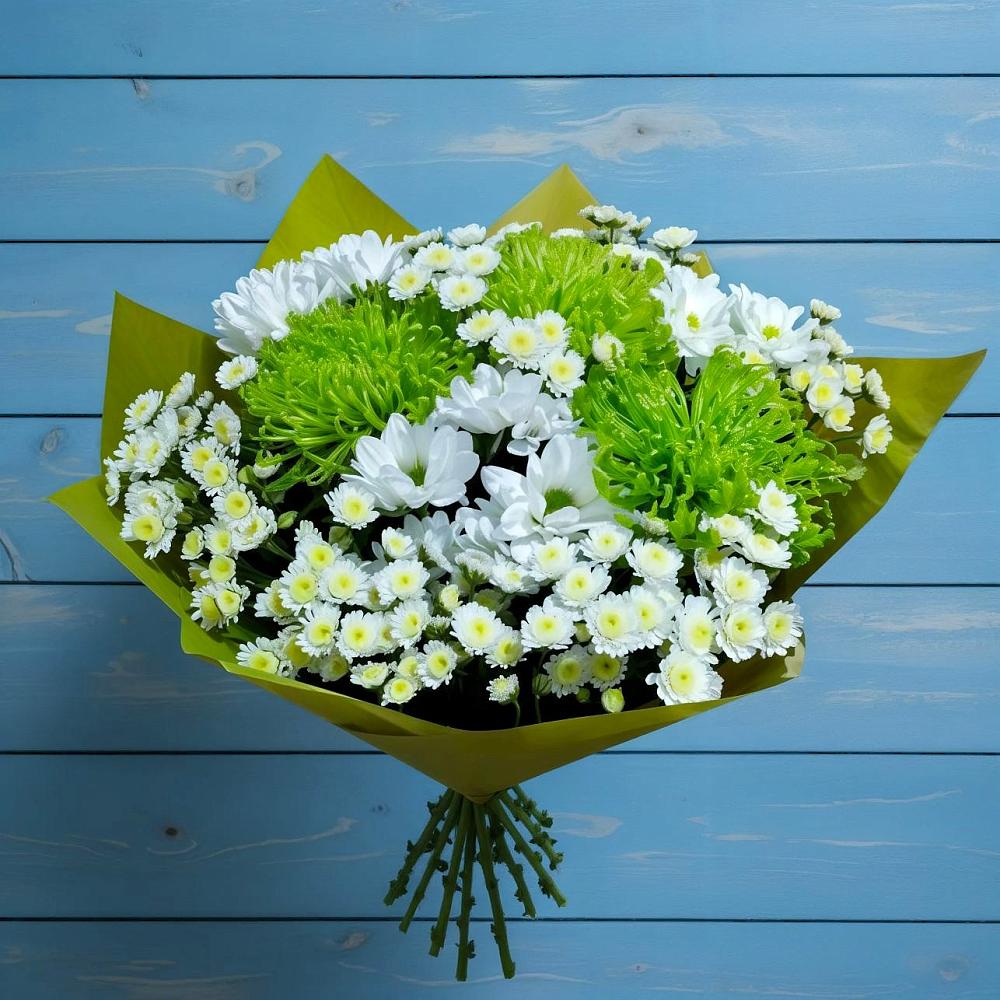 Букет цветов из: Хризантемы в Семено-Александровке