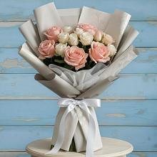 Букет цветов из:  Розы в Семено-Александровке