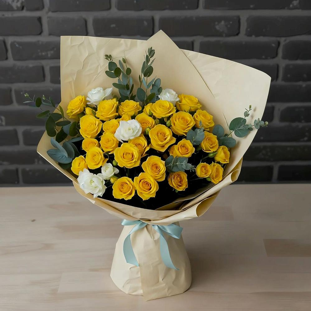 Букет цветов из: Розы в Семено-Александровке