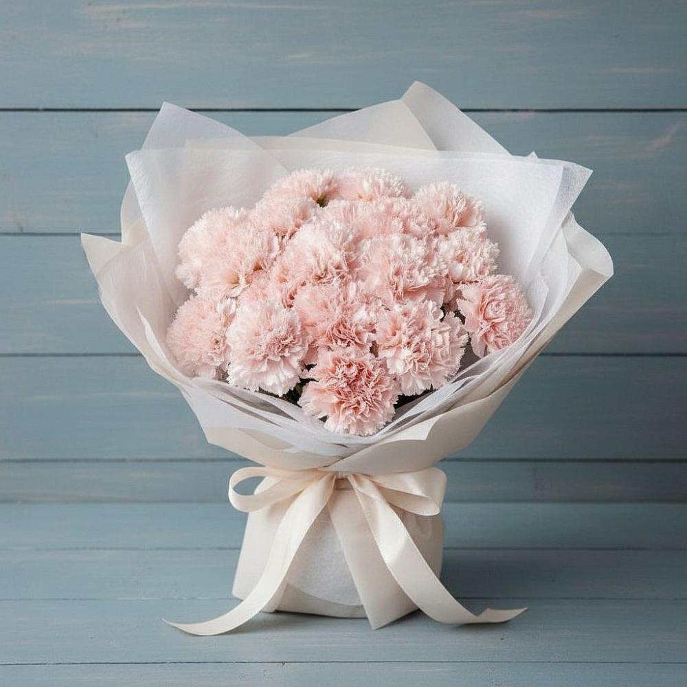 Букет цветов из: Гвоздики в Семено-Александровке