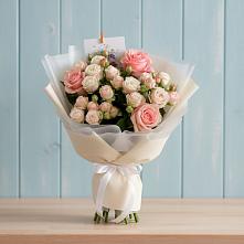 Букет цветов из:  Розы в Семено-Александровке