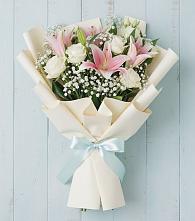 Букет цветов из:  Лилии в Семено-Александровке
