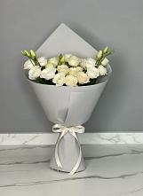 Букет цветов из:  Розы и Лизиантусы в Семено-Александровке